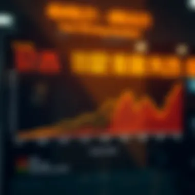 A chart depicting trends in past winning numbers