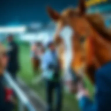 Visual representation of betting trends