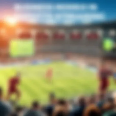 An analytical chart showing various business models of sports streaming services.