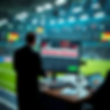 User interface of a betting platform