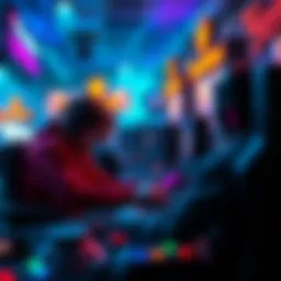 Conceptual representation of Crazy Time in gaming