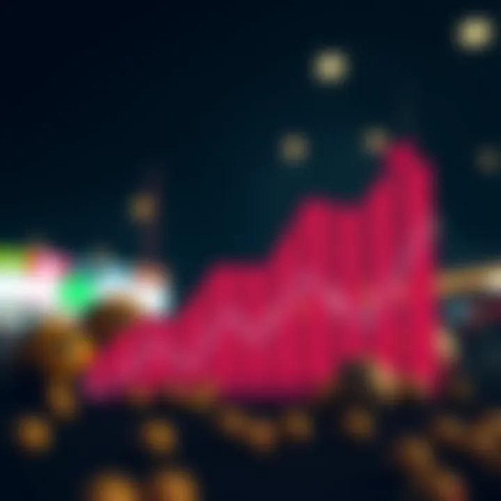 Graph illustrating economic impact of lottery sales