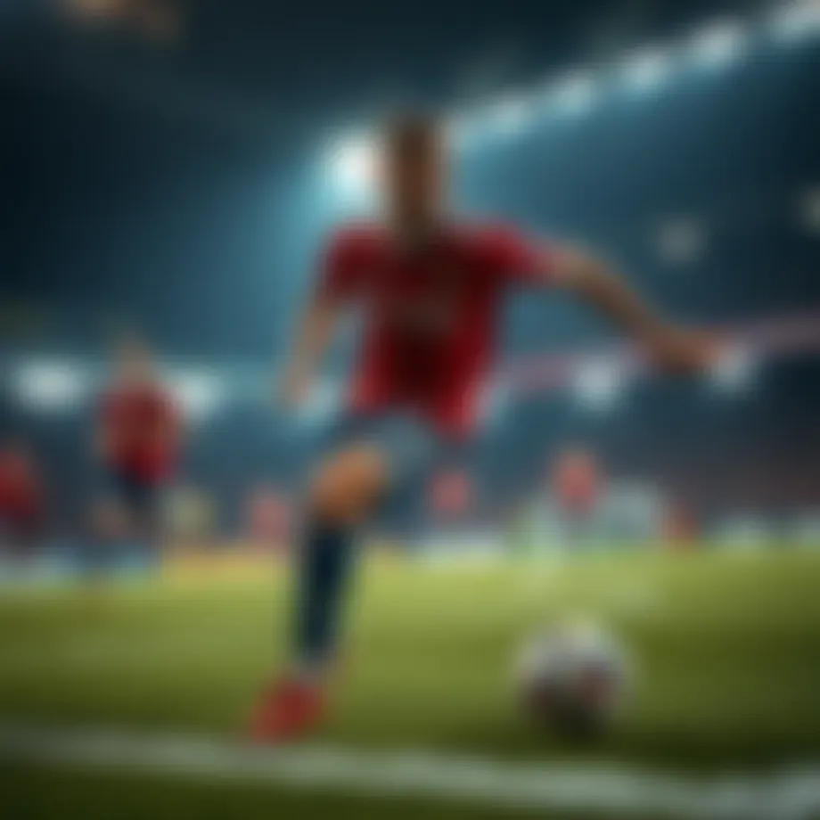 Exciting match highlights capturing the essence of football