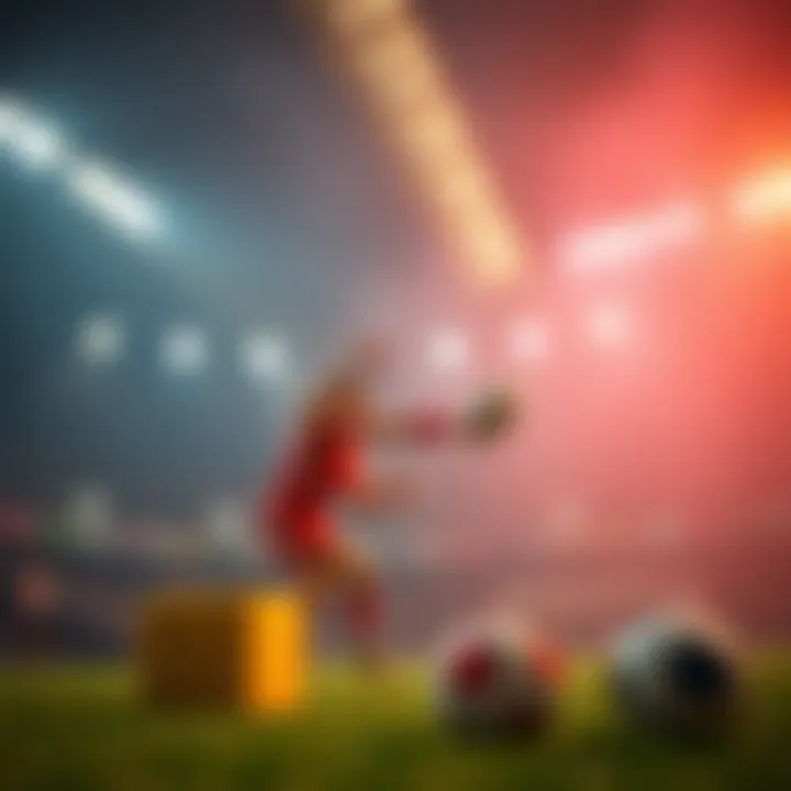 Conceptual illustration of go toto betting