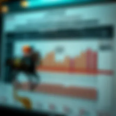 A detailed chart illustrating betting strategies and statistics in horse racing