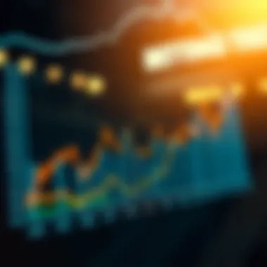 Graph showcasing betting trends