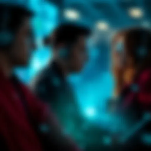 Conceptual illustration of dormant members in a digital ecosystem