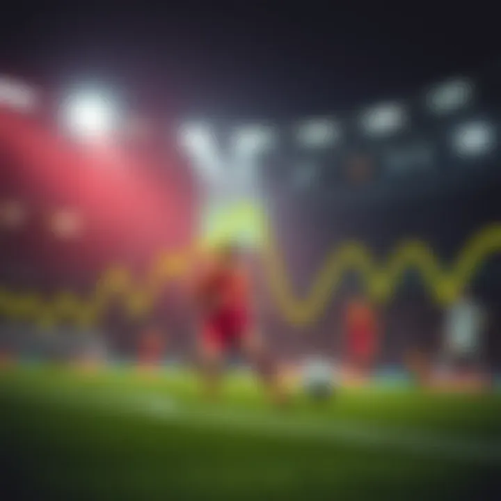 Dynamic betting statistics visual