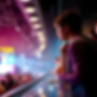 Excitement of Lottery Draw Events An artistic representation of the excitement and anticipation surrounding lottery draw events.