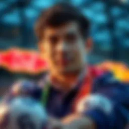 A visual representation of lottery mechanics