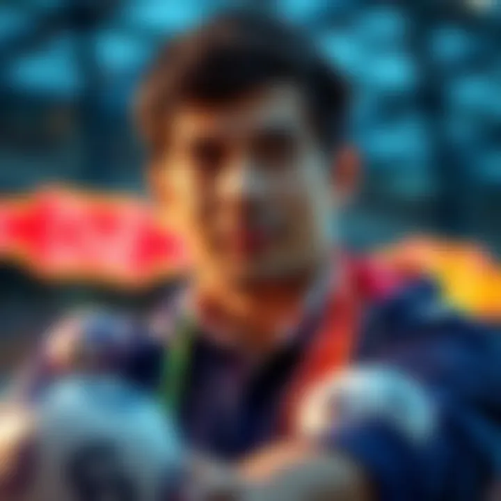 A visual representation of lottery mechanics