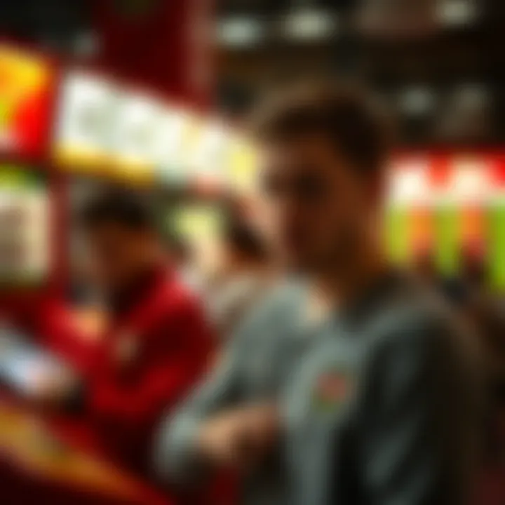 Analysis of patterns in lottery betting