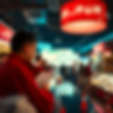 Visual representation of post-winning procedures