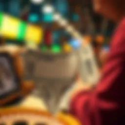 Visual analysis of lottery ticket selections