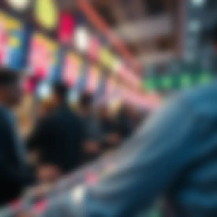 Visual interpretation of lottery draw results