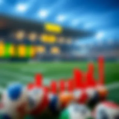 Graph depicting statistical trends in lottery betting strategies