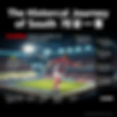 An infographic showcasing the history of Lotto in South Korea