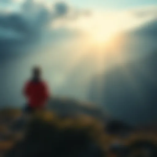 A serene landscape symbolizing a new beginning