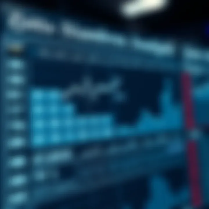 A chart displaying statistical analysis of Lotto number frequencies