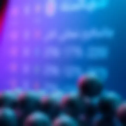 Algorithmic Approach to Lottery Number Generation Visual representation of a lottery number generator algorithm