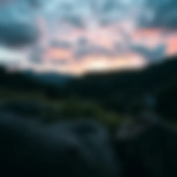 The Psychological Landscape An introspective moment reflecting on life changes