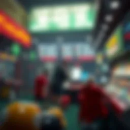 Visual representation of lottery statistics