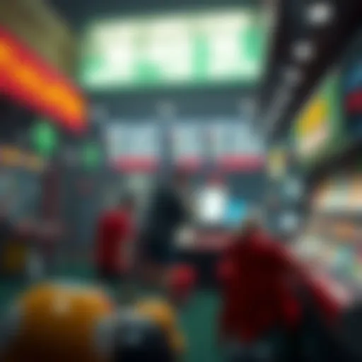 Visual representation of lottery statistics