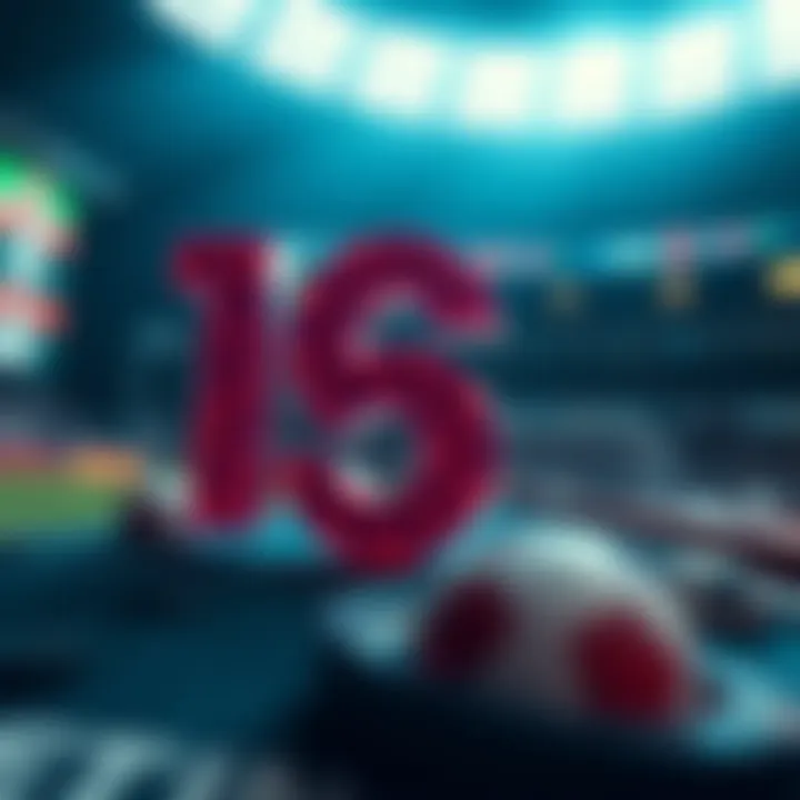 The Importance of Numbers in Betting Visual representation of number significance in gambling