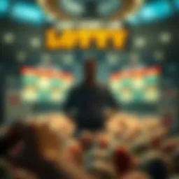 Visual representation of lottery strategy