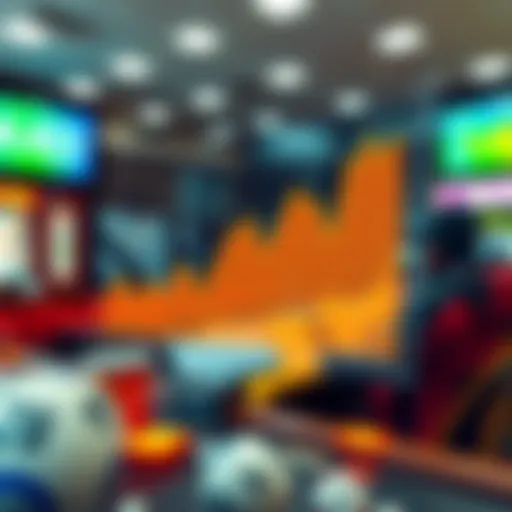 Graphical representation of lottery number trends