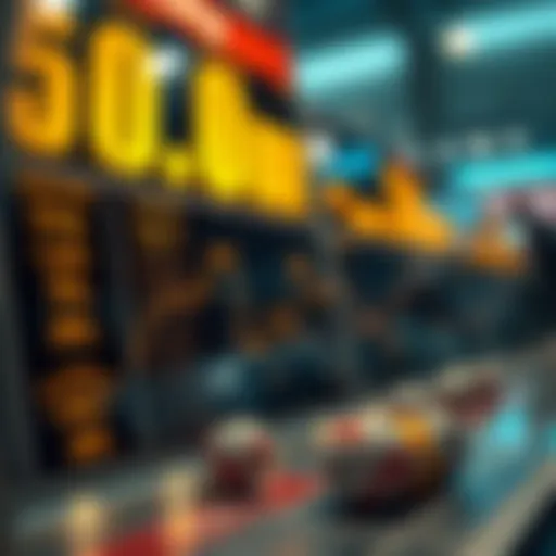 Graphical representation of lottery statistics