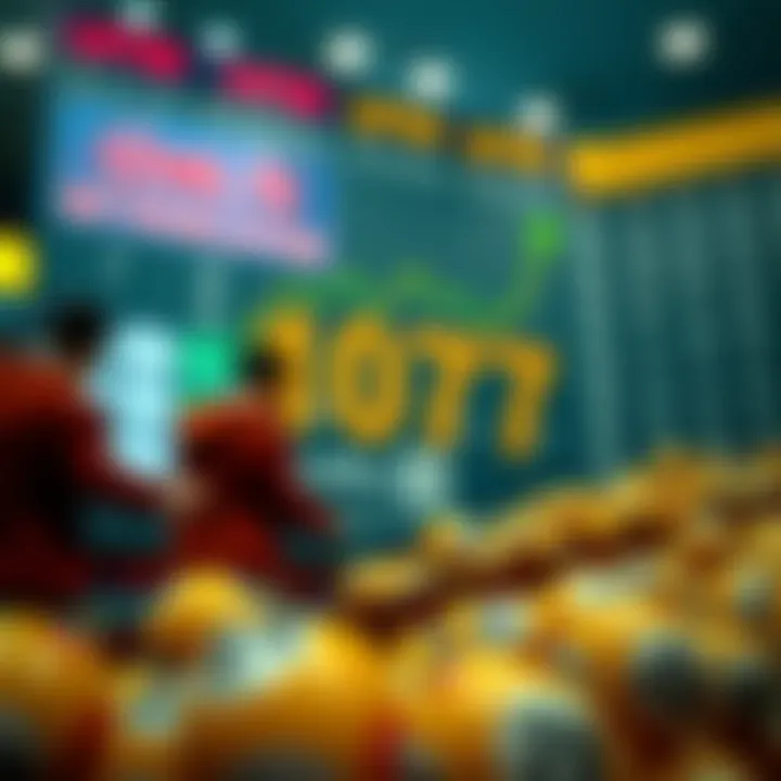 Visual representation of lottery trends