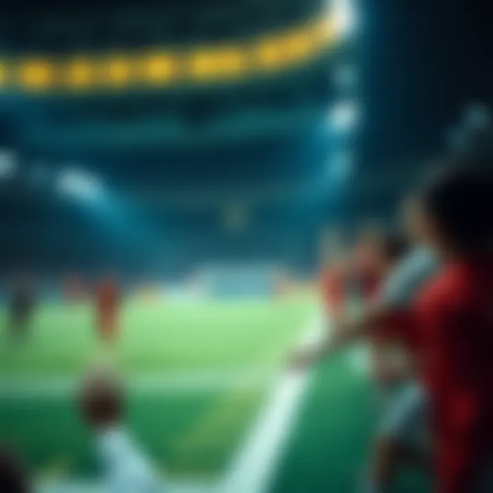 Illustration of sports betting dynamics