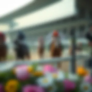 Contemporary Scene of Japanese Horse Racing Modern Japanese horse racing event