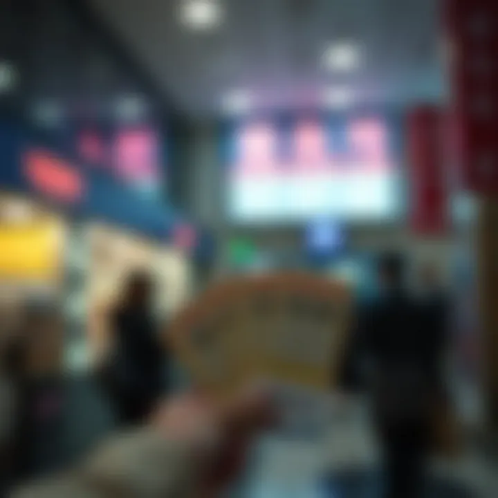 Symbolic representation of lottery tickets at Nonghyup headquarters