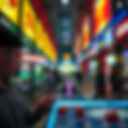 Conceptual representation of online lottery systems