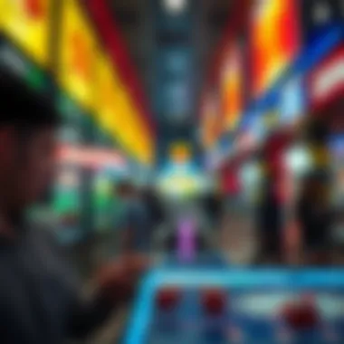 Conceptual representation of online lottery systems