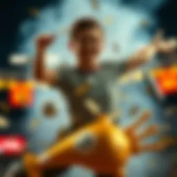 Visual representation of financial freedom