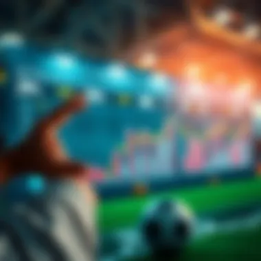 Graphical representation of sports betting statistics