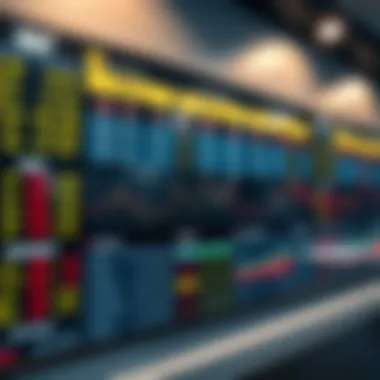 A strategic board displaying sports betting statistics and trends