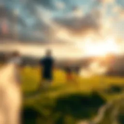 Dynamic sports betting scene showcasing various sports