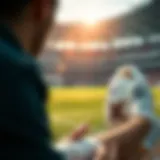 Dynamic interface of the sports review site