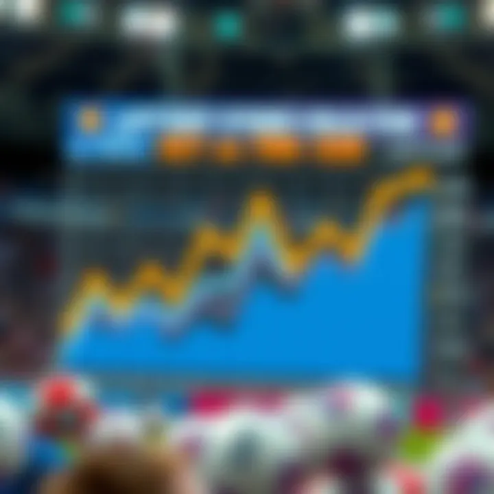 Statistical graphs representing lottery odds