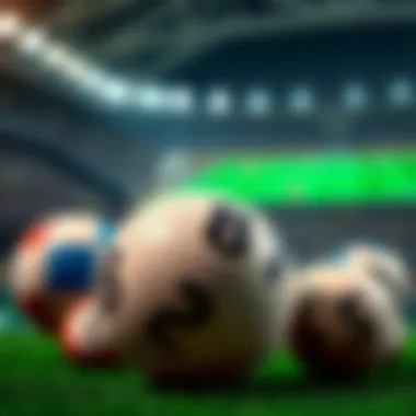 Visual representation of betting strategies applied in Lotto games