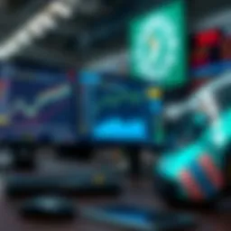 Illustration of data analysis tools used in sports betting