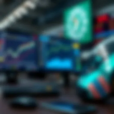 Illustration of data analysis tools used in sports betting