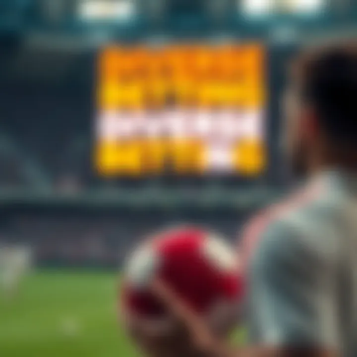 Digital platform showcasing diverse betting options