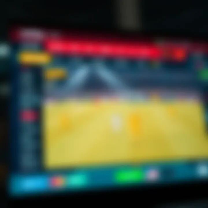 Safe betting website interface showcasing user-friendly design