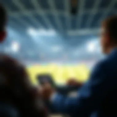 Visual representation of user experiences in betting platforms