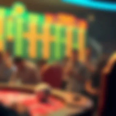 Visual representation of successful betting patterns